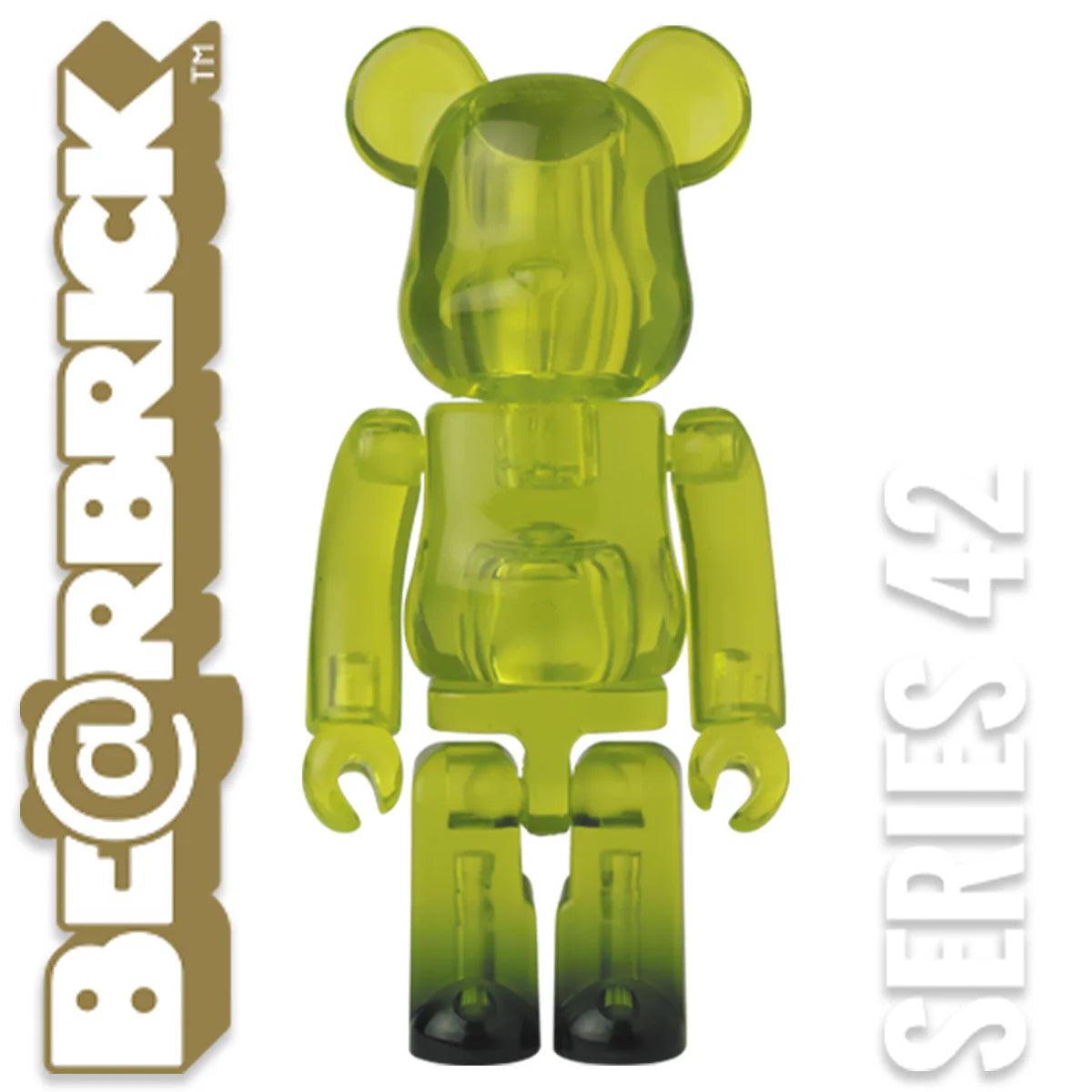 BE RBRICK 100 20th Series 42 Jellybean Green Tea Spearing Collectibles