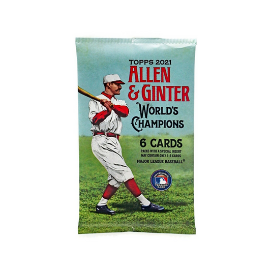 2021 Allen & Ginter World's Champion Baseball Trading Card Pack