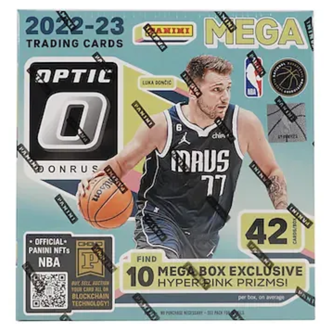 2022-23 Panini Donruss Optic NBA Basketball Trading Cards Mega Box