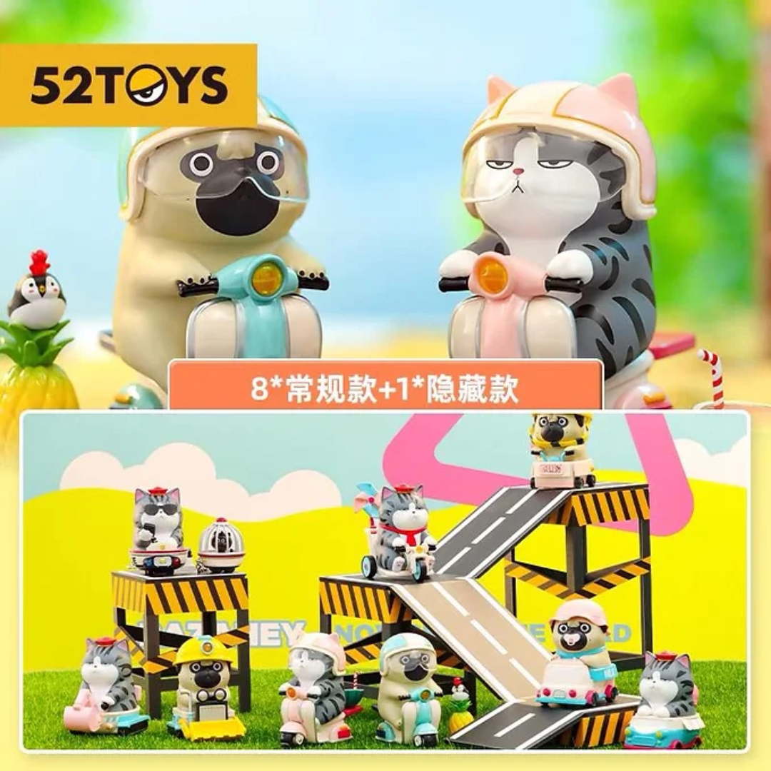 52TOYS WuHuang Bazahey Watch Out! Blind Box Set (Full Tray)