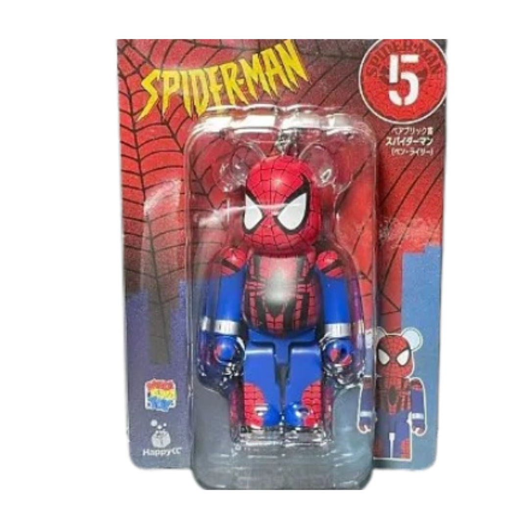 BE@RBRICK x Marvel [5] Spider-Man(Ben Reilly) (100% Keychain)