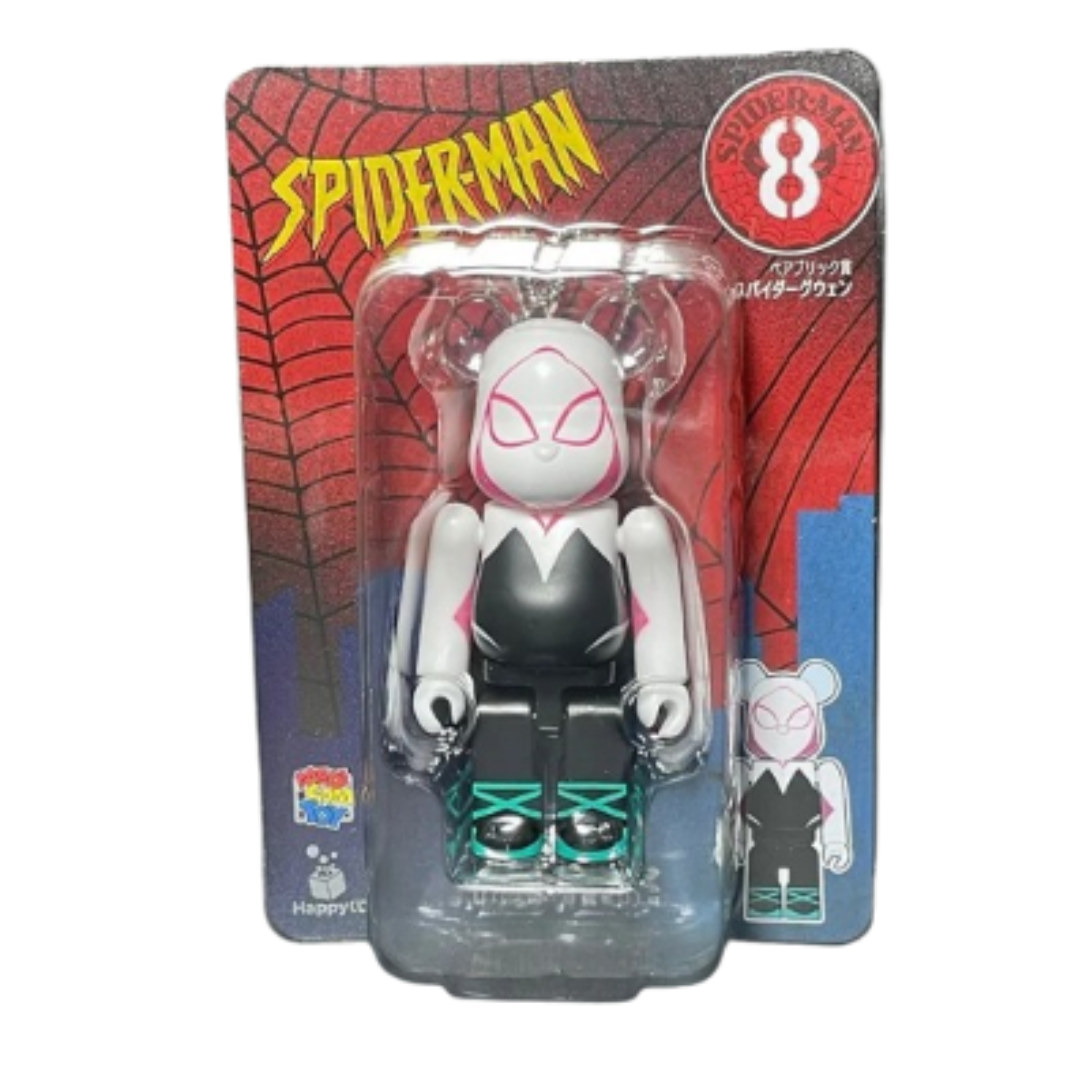Be@rbrick x Spiderman Spider-Gwen Keychain [MEDICOM TOYS]