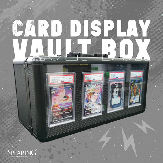 [NEW!] Spearing Card Display Vault Box for Graded Cards (PSA, BGS, CGC, etc)