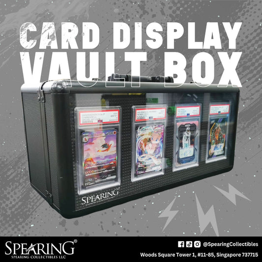 🔑 Spearing Card Display Vault Box for Graded Cards (PSA, BGS, CGC, etc)