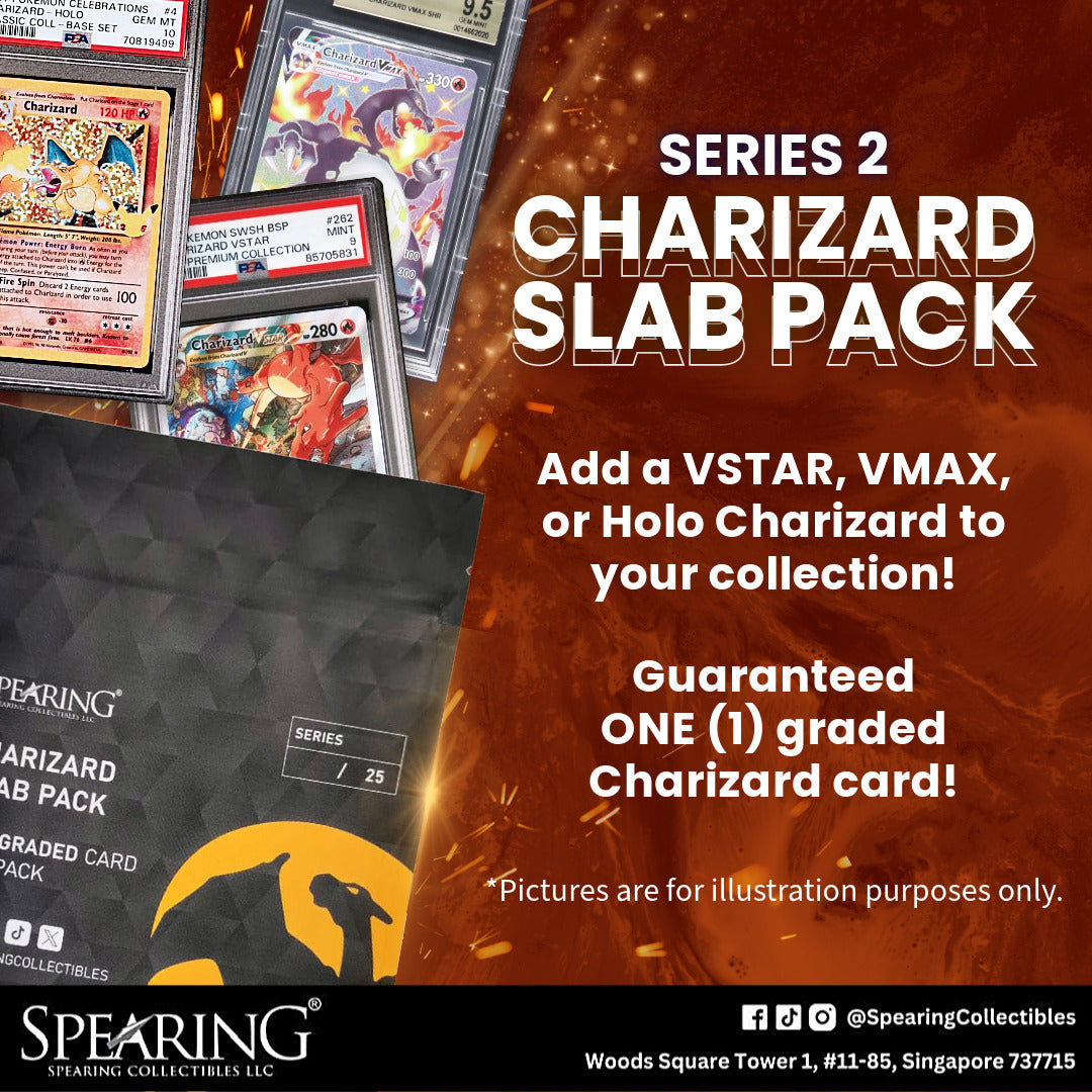 🔥Spearing Charizard Slab Pack - Series 2