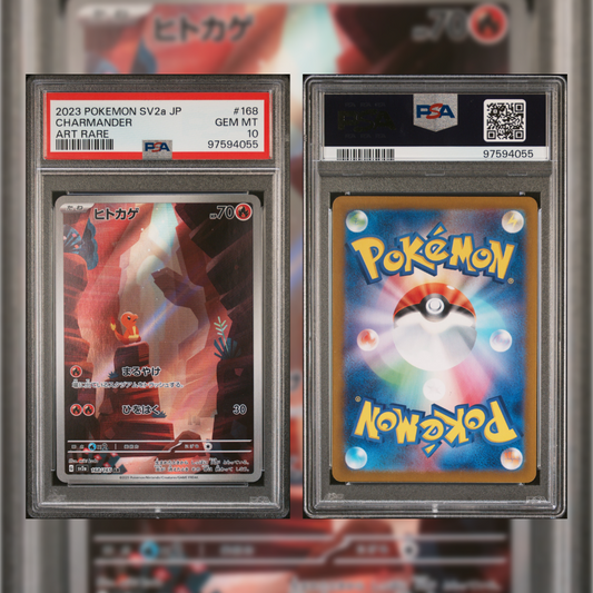 2023 Japanese Charmander #168 PSA 10 97594055