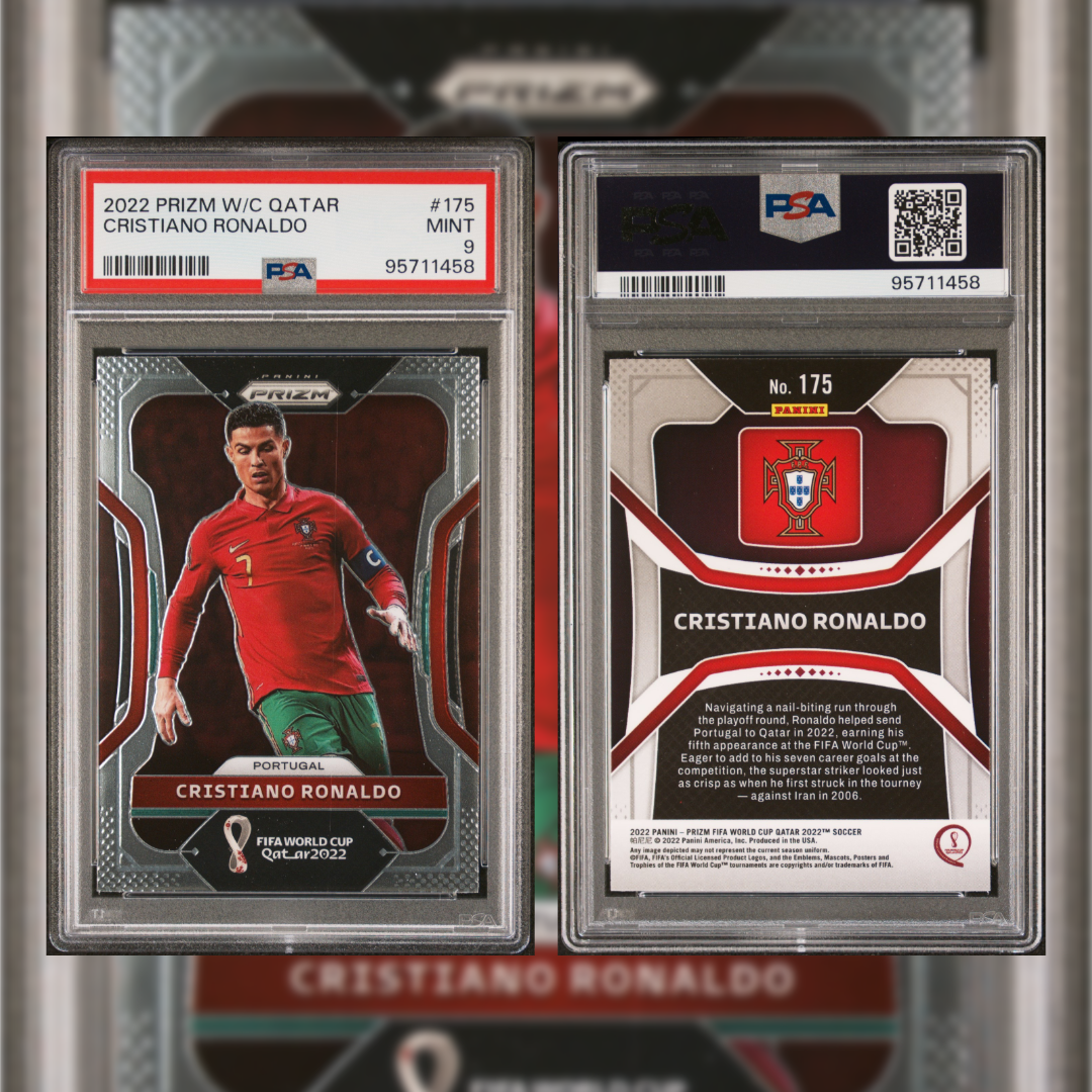 2022 Cristiano Ronaldo #175 PSA 9 95711458