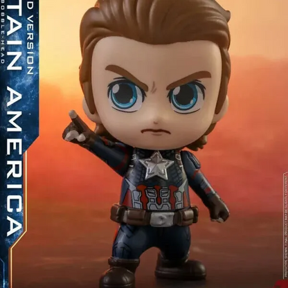 Cosbaby (S) Avengers Endgame: Captain America (Unmasked Version)