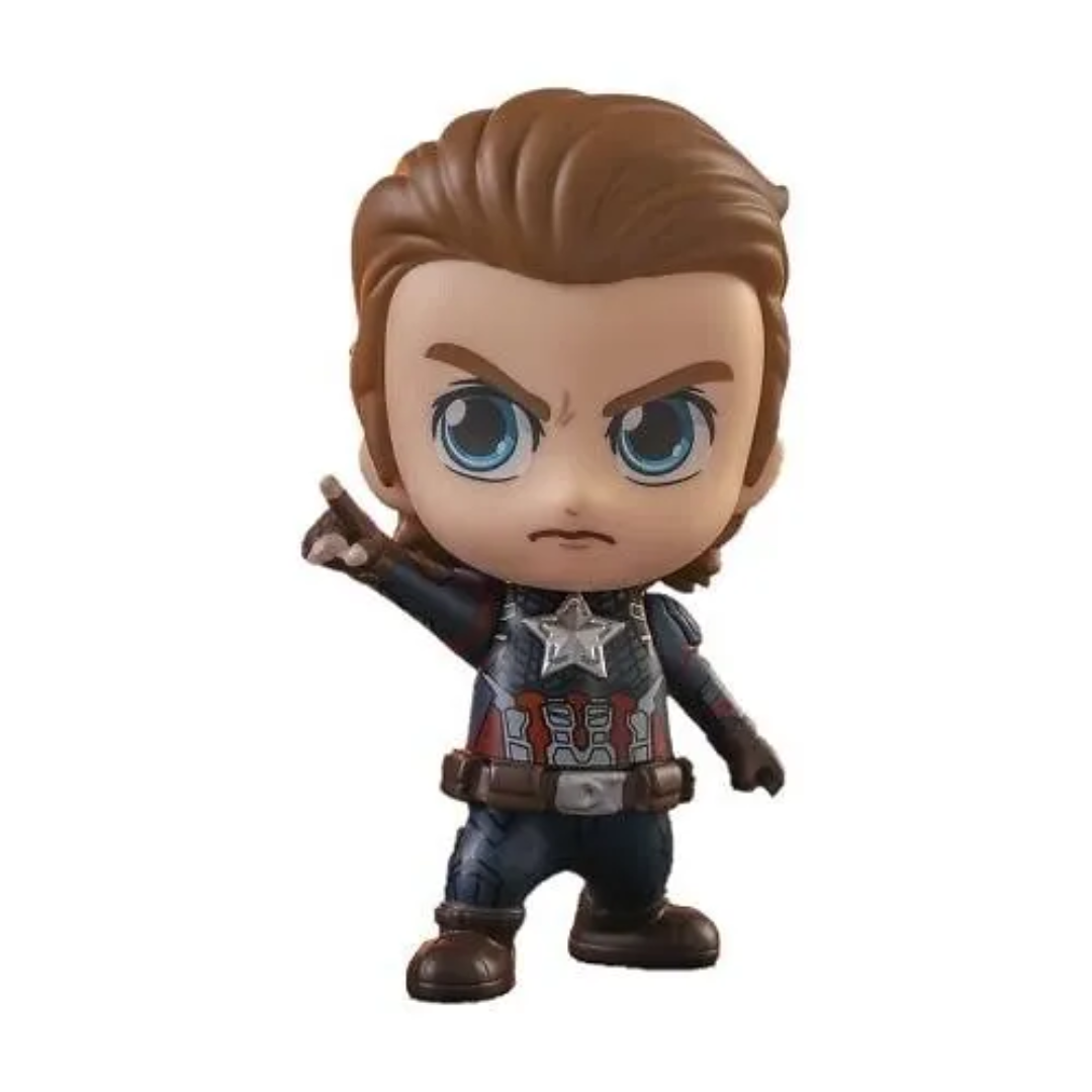 Cosbaby (S) Avengers Endgame: Captain America (Unmasked Version)