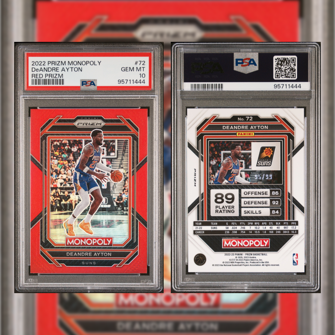 2022 DeAndre Ayton #72 PSA 10 95711444