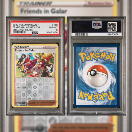 2022 FRNDS / Galar-Rev.Foil #140 PSA 8 94491886