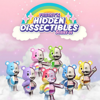 Freeny’s Hidden Dissectibles: Care Bears Case of 6 blind Boxes