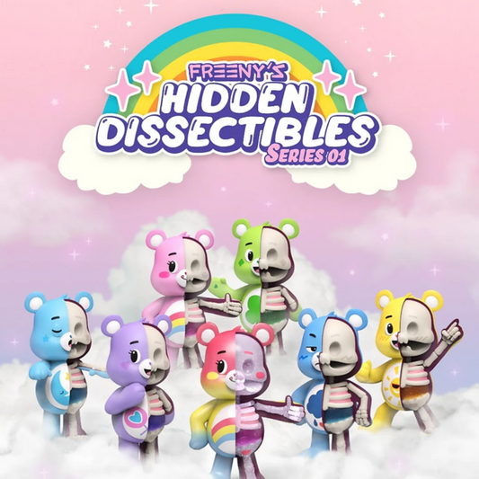 Freeny’s Hidden Dissectibles: Care Bears Case of 6 blind Boxes