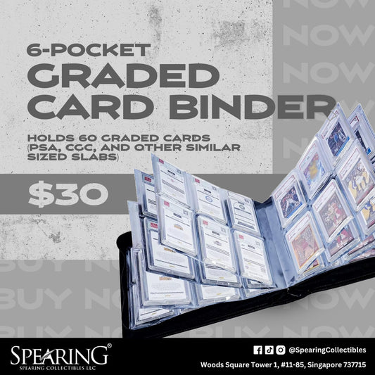 🔥60 Slot Premium Graded PSA Card Binder