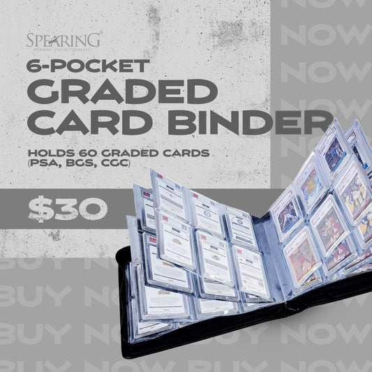 🔥60 Slot Premium Graded PSA Card Binder