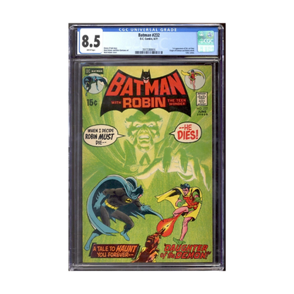 Hit Parade Graded Batman Comic Edition