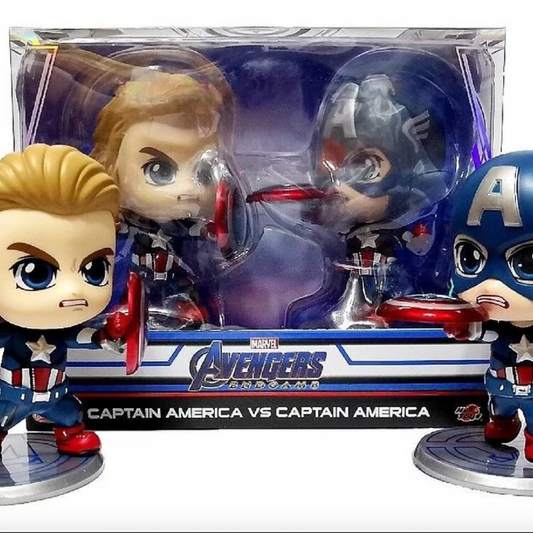 Hot Toys Cosbaby Marvel Avengers Endgame: Captain America vs Captain America