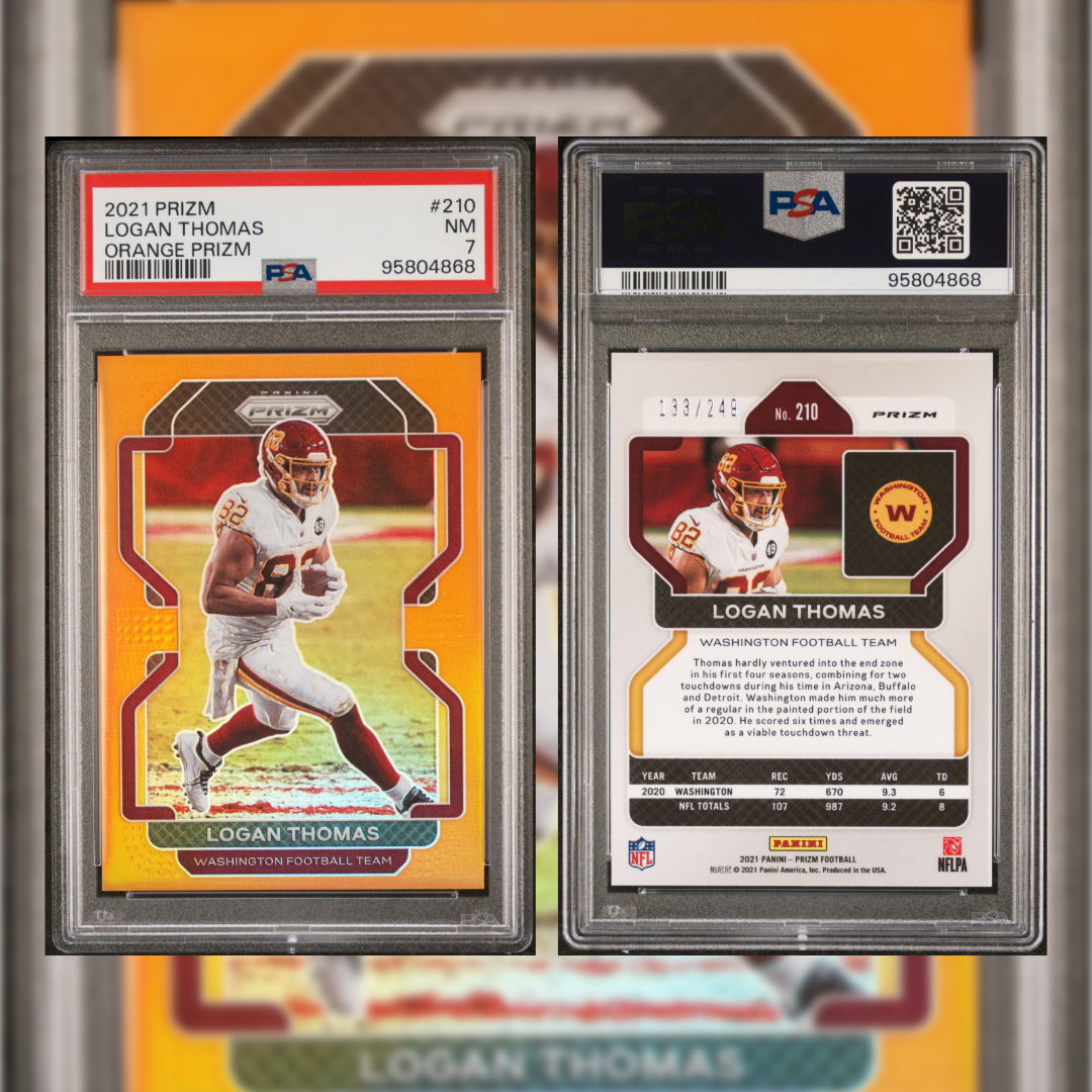 2021 Logan Thomas #210 PSA 7 95804868