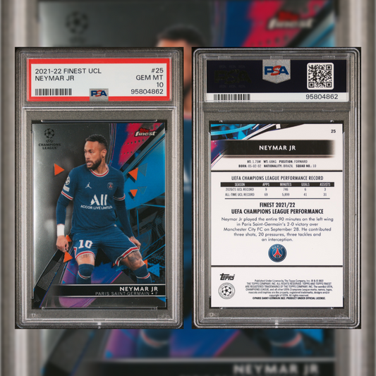 2021-22 Neymar Jr #25 PSA 10 95804862