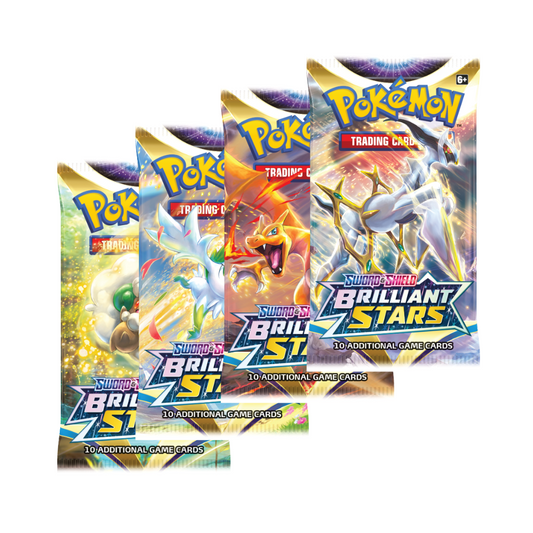 Pokemon TCG: Sword & Shield - Brilliant Stars Booster Pack (10 Cards)