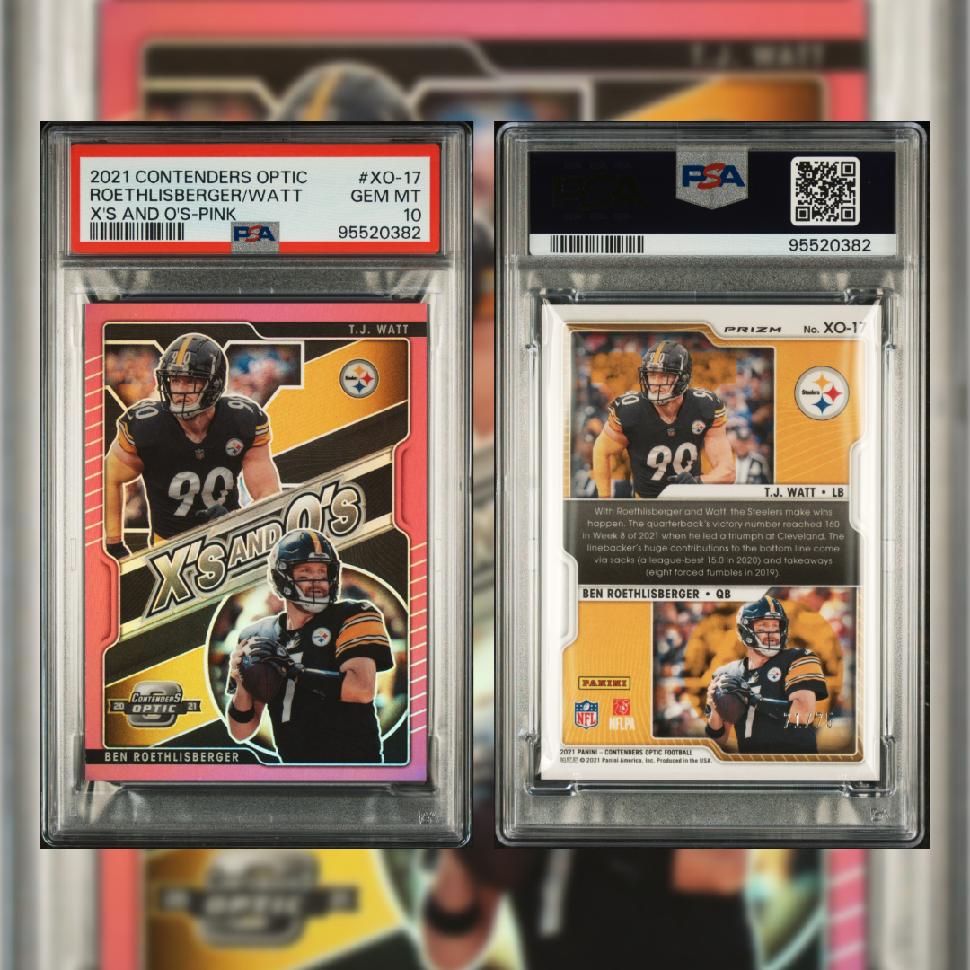 2021 Roethlisberger/Watt #XO-17 PSA 10 95520382