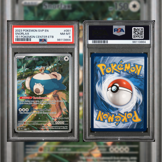 2023 Snorlax #051 PSA 8 983113864