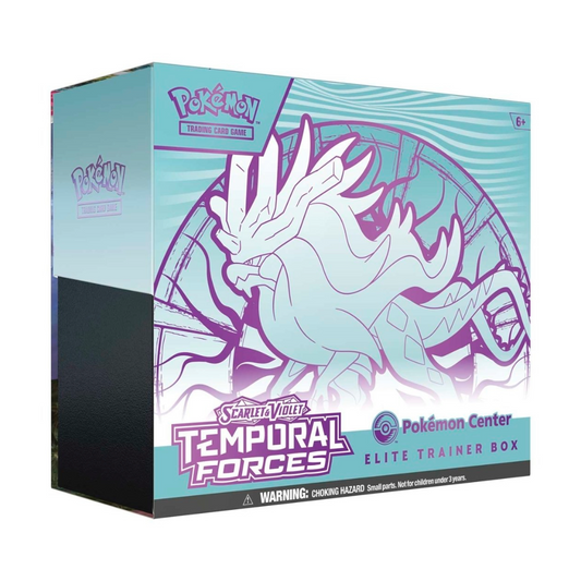 Pokemon TCG: Scarlet & Violet - Temporal Forces Elite Trainer Box | Pokemon Center Available