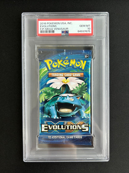 2016 Pokemon Evolutions Mega Venusaur PSA 10 84937675