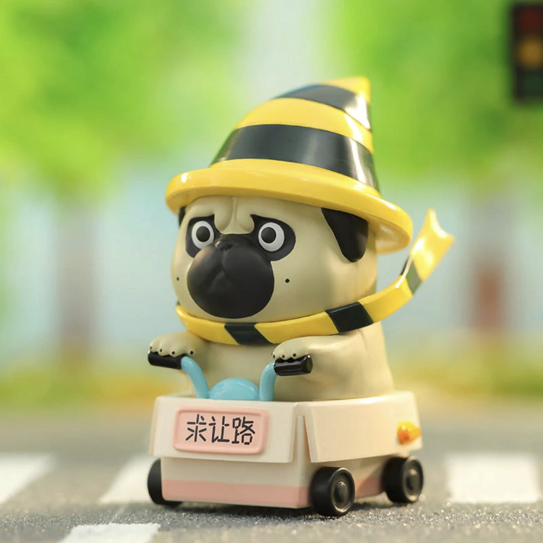 🐱🐶 (INDIVIDUAL OPENED) 52TOYS WuHuang Bazahey Watch Out! Novice On The Road Series Blind Box ⚠️