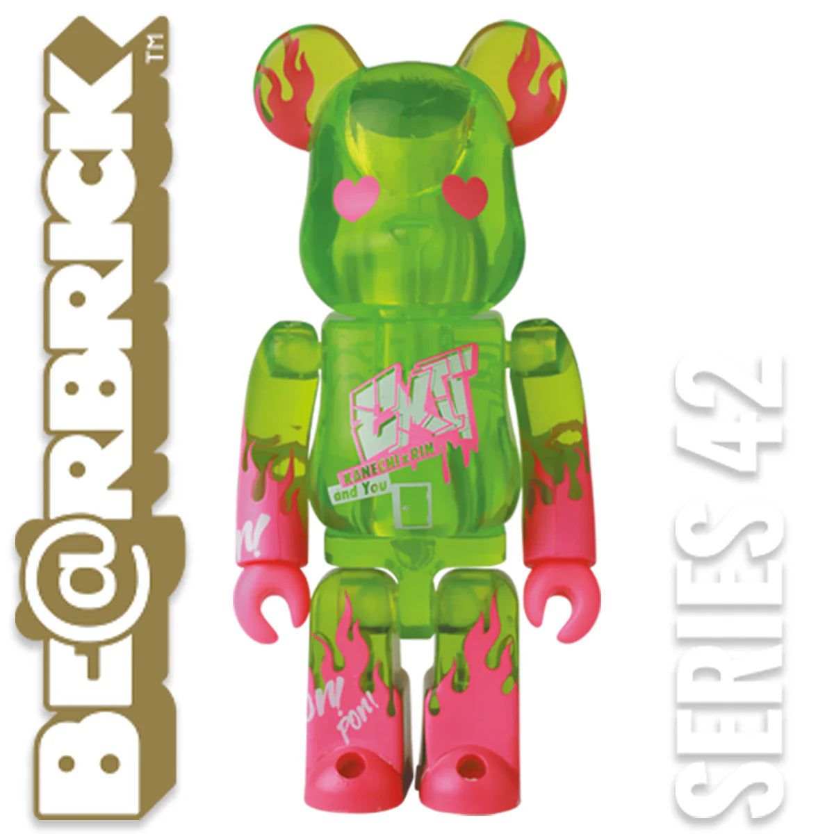 BE@RBRICK 100% 20th Series 42: Artist - Exit