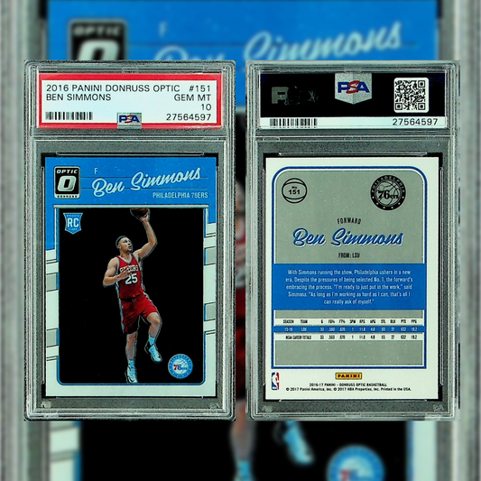 2016 Ben Simmons #151 PSA 10 27564597