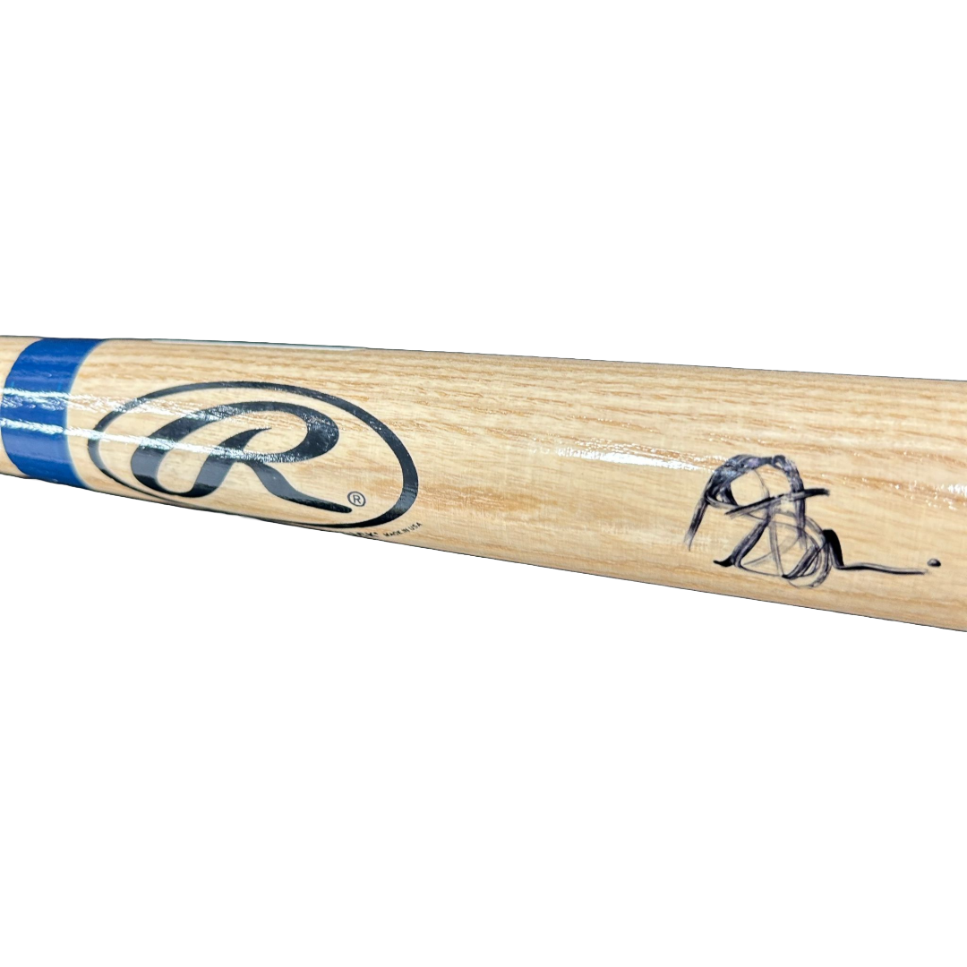 Charlie Steiner Autographed Mini Baseball Bat