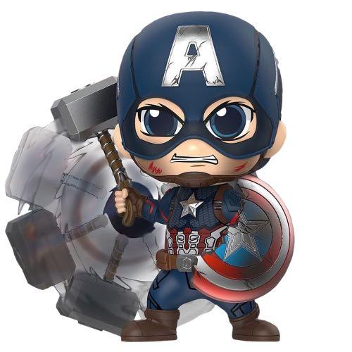 Hot Toys Cosbaby Marvel Avengers Endgame Captain America (Battling Version) COSB645