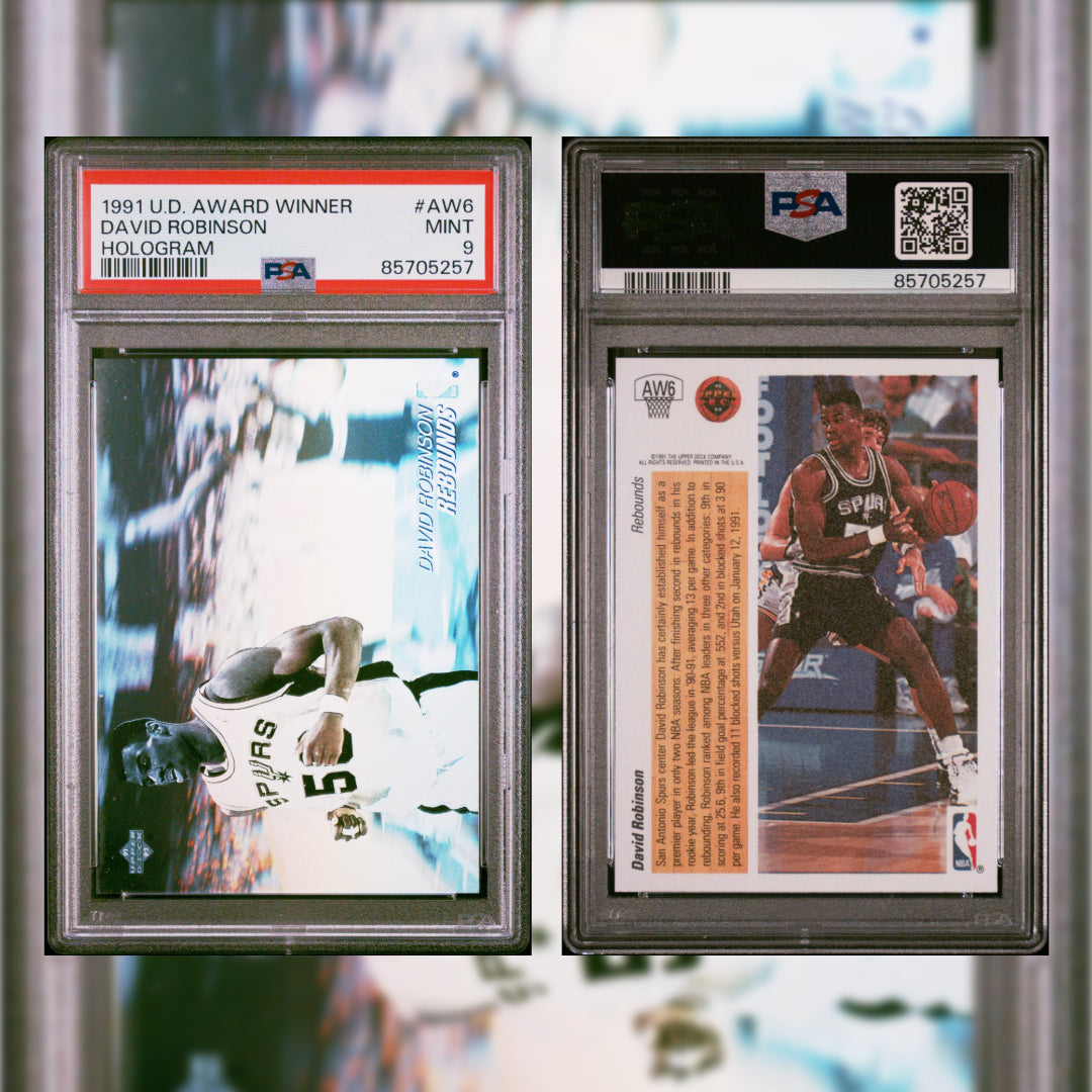 1991 David Robinson #AW6 PSA 9 85705257