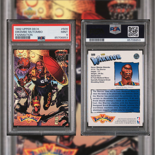 1992 Dikembe Mutombo #509 PSA 9 85706853