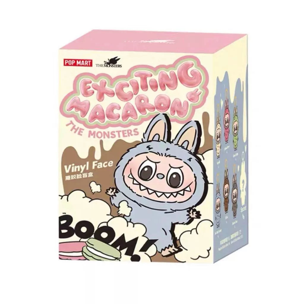 (INDIVIDUAL BOX) POP MART THE MONSTERS - Exciting Macaron Vinyl Face (Labubu)