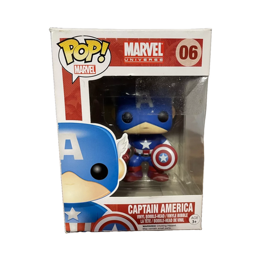 Funko POP! Marvel Universe - Captain America #06 Vinyl Figure