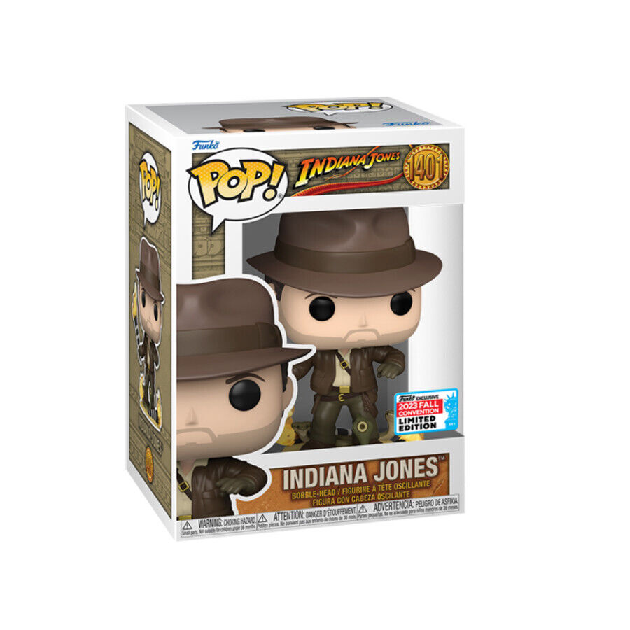 Funko POP! Indiana Jones - Indiana Jones #1401 NYCC 2023 Exclusive Vinyl Figure