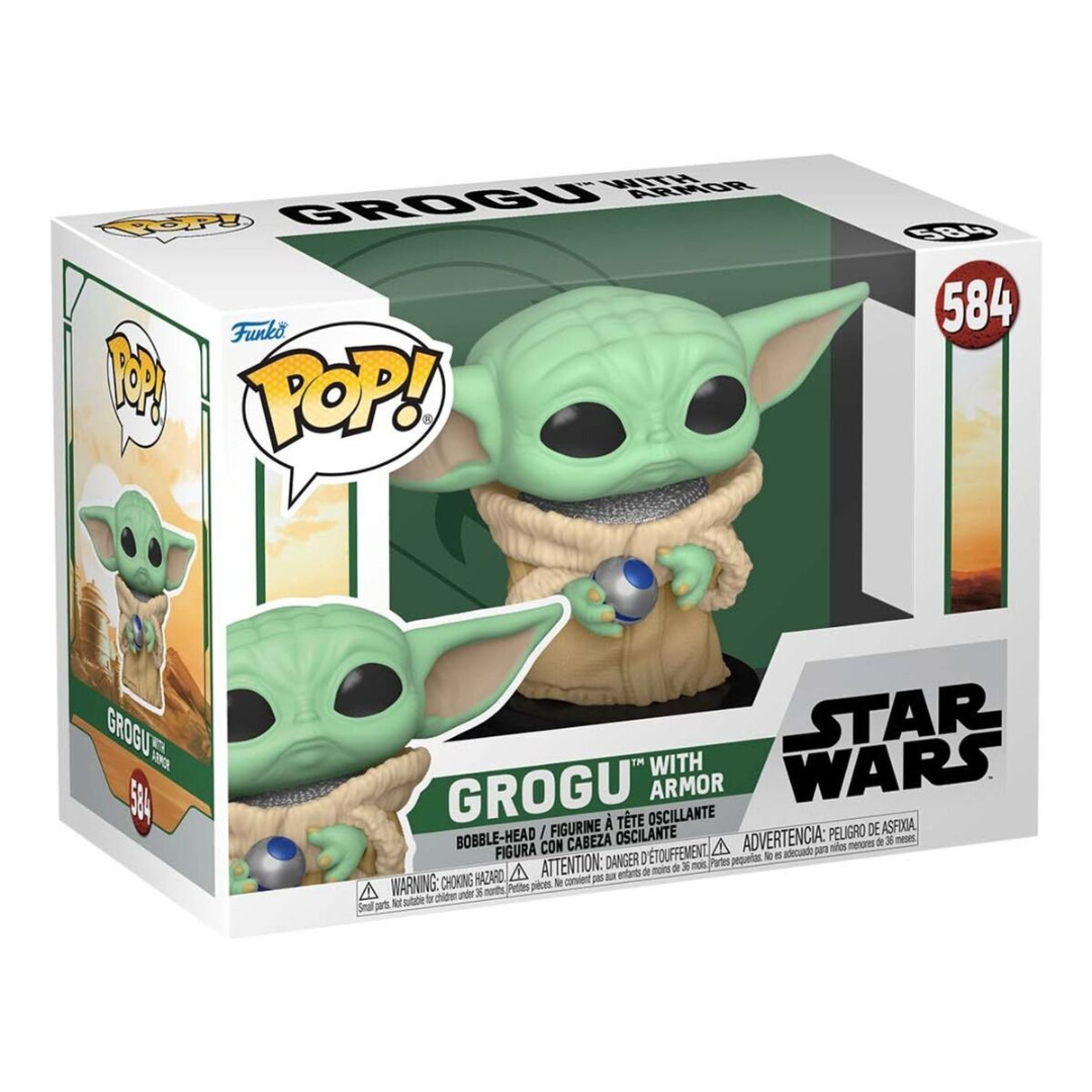 Funko POP! Star Wars - Grogu with Armor #584 Vinyl Figure