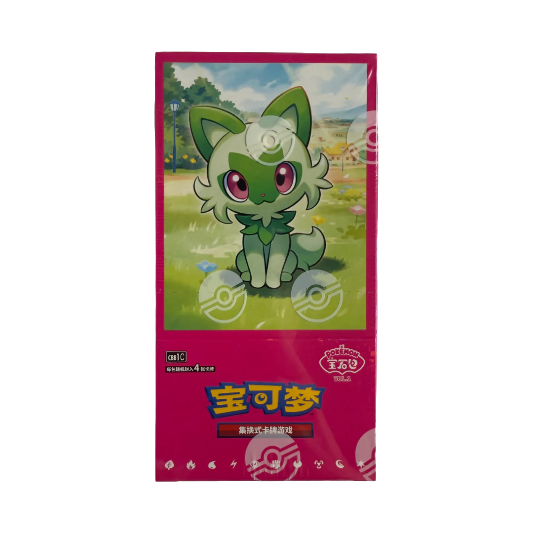 Pokemon TCG: Gem Pack - Volume 1 Booster Box (Simplified Chinese) Shrink