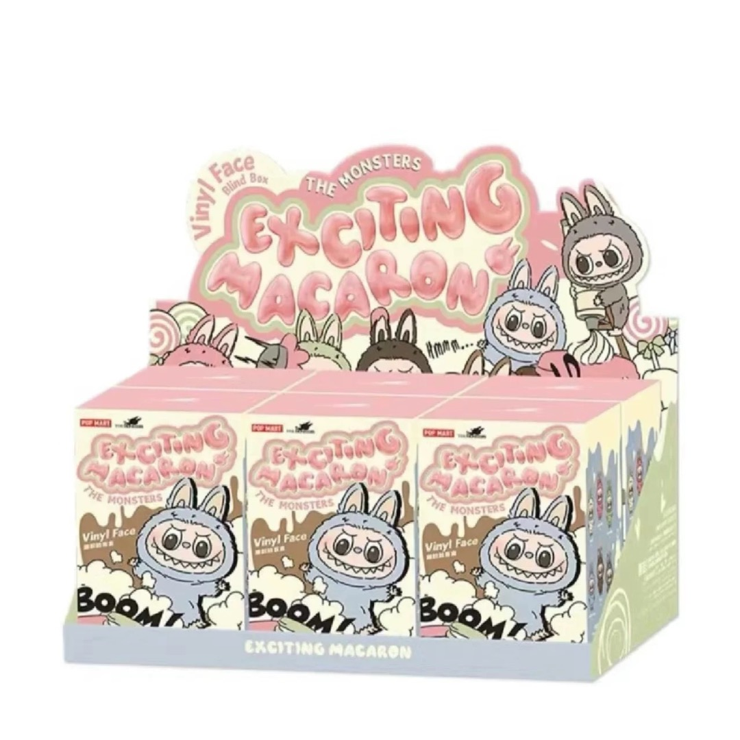 (INDIVIDUAL BOX) POP MART THE MONSTERS - Exciting Macaron Vinyl Face (Labubu)