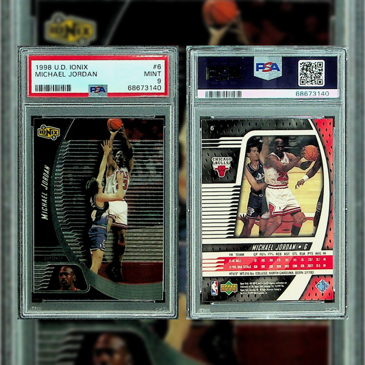 1998 Michael Jordan #6 PSA 9 68673140