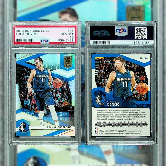 2019 Luka Doncic #64 PSA 10 53847482