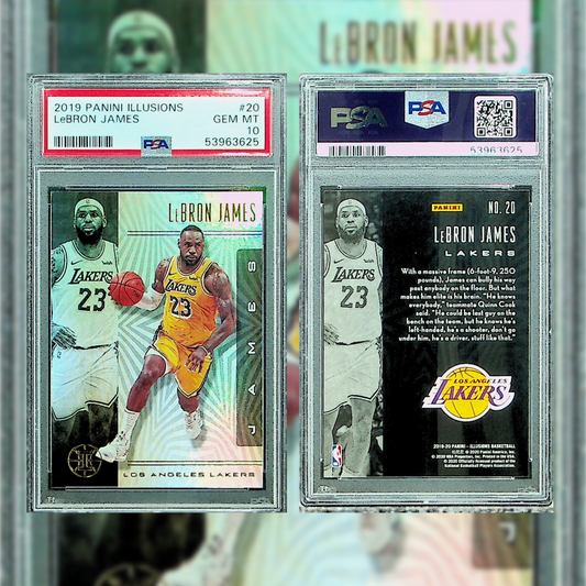 2019 LeBron James #20 PSA 10 53963625