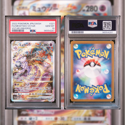 2022 FA/Mewtwo VSTAR #221 PSA 10 96554281