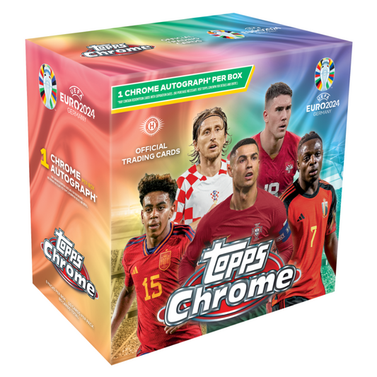 2024 Topps Chrome® UEFA EURO - Hobby Box