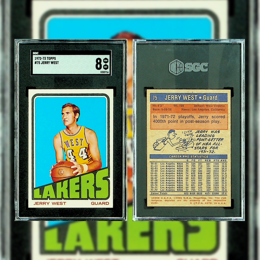 1972-73 Jerry West 375 SGC 8 3232716