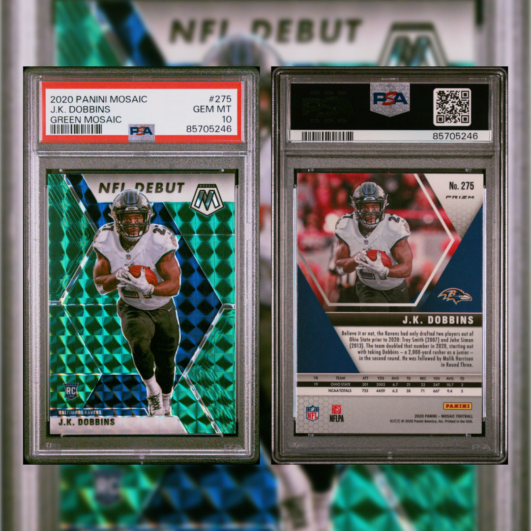 2020 J.K. Dobbins #275 PSA 10 85705246