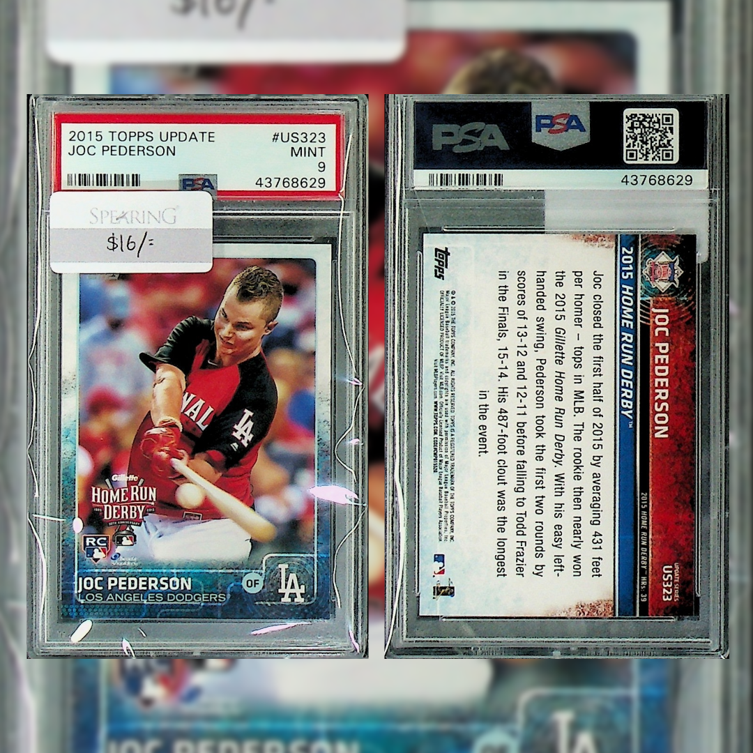 2015 Joc Pederson #US323 PSA 9 43768629