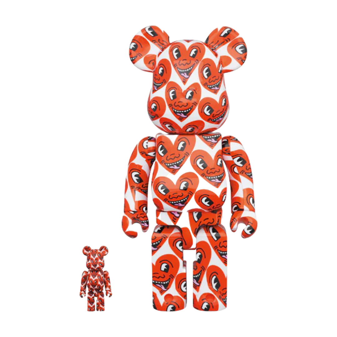 Bearbrick Keith Haring #6 100% & 400% Set